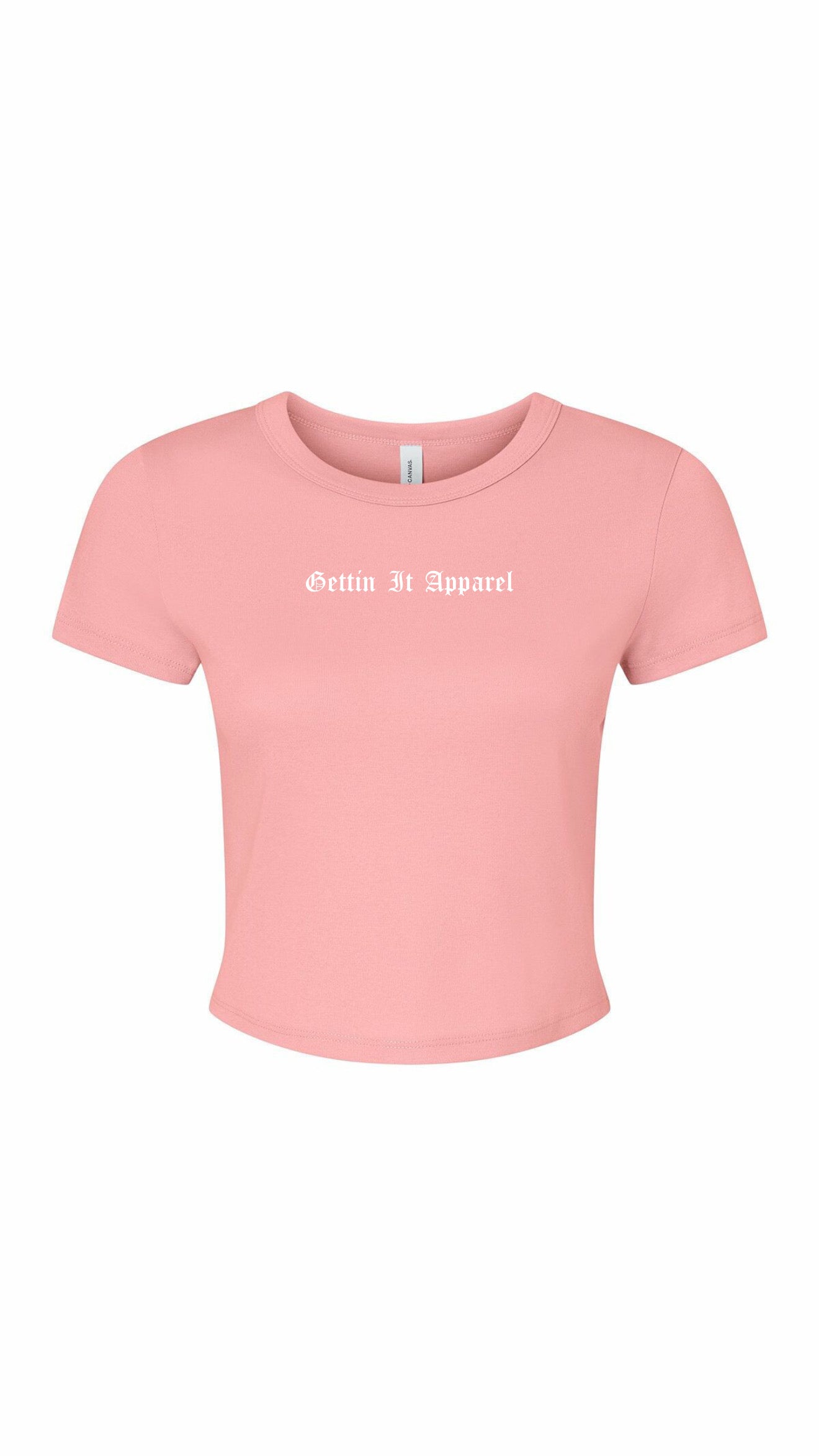 micro rib baby tee