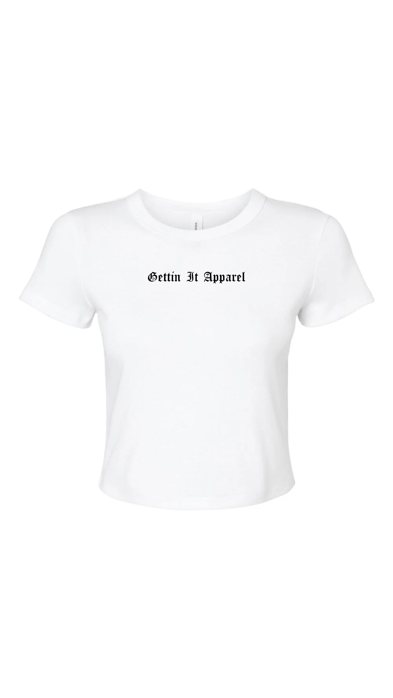 micro rib baby tee