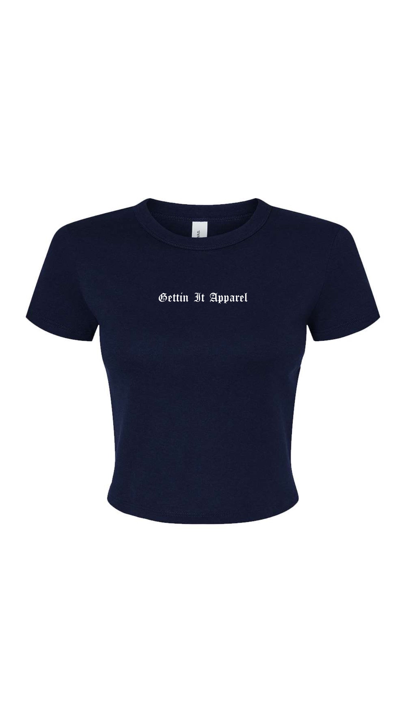 micro rib baby tee