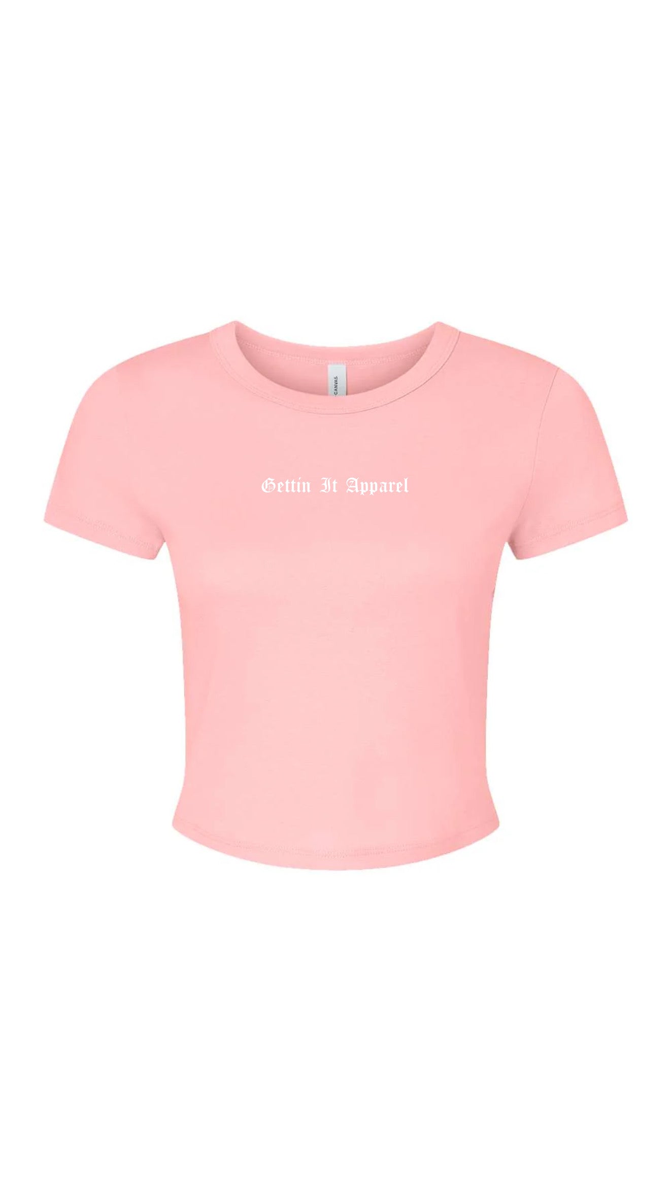 micro rib baby tee