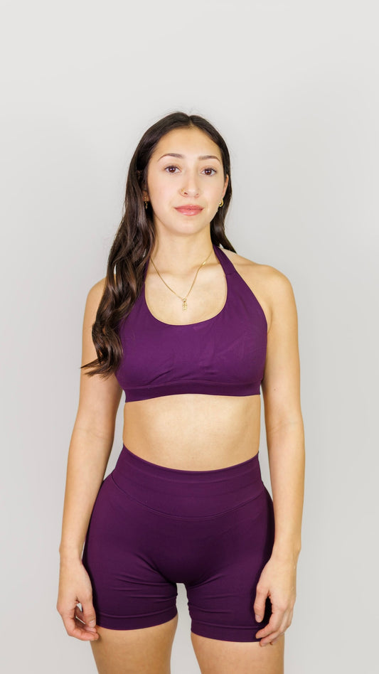 purple gym set
