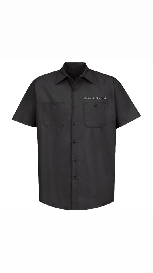 mechanic button shirt