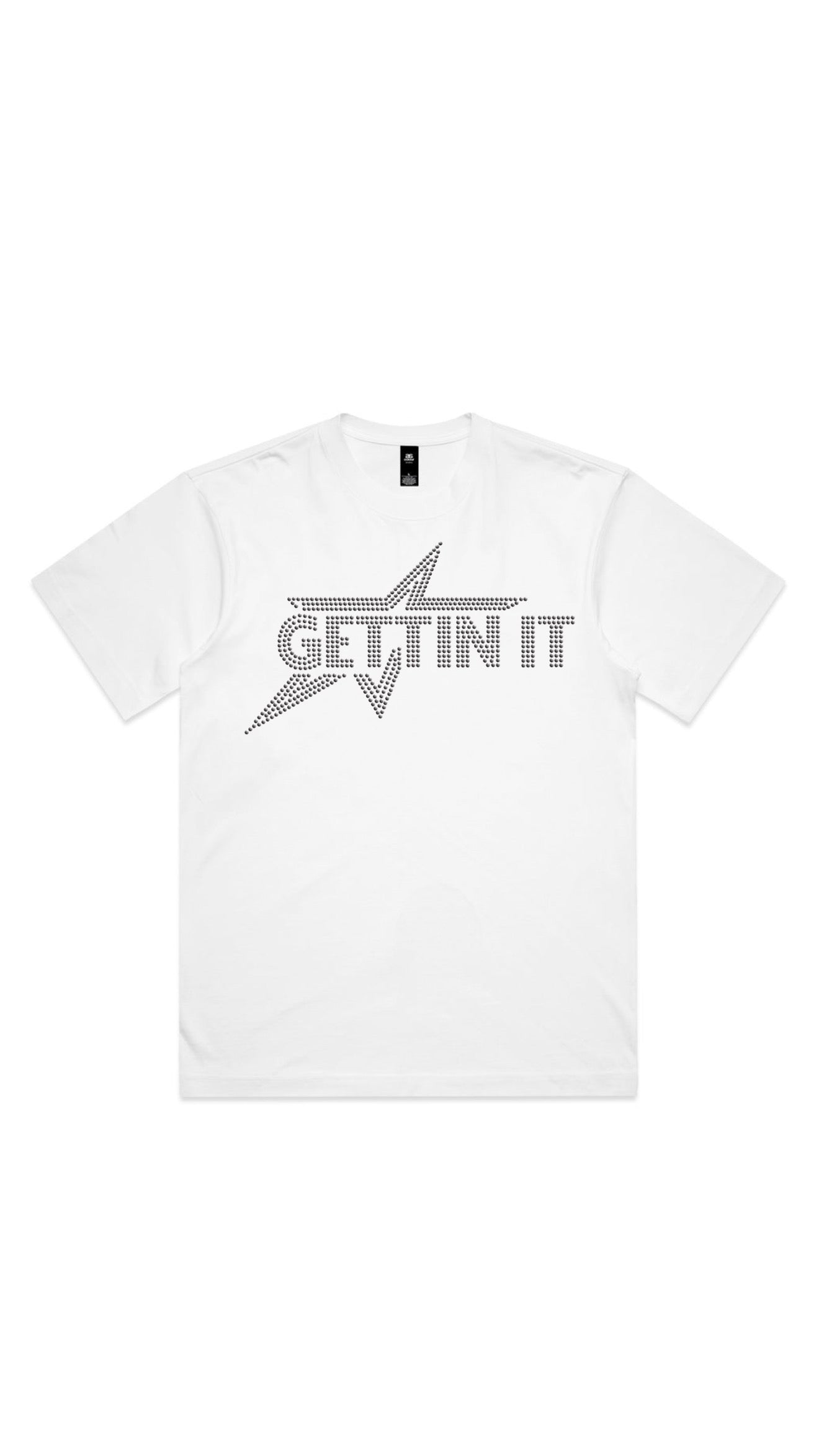 gettin it rhinestone t-shirt