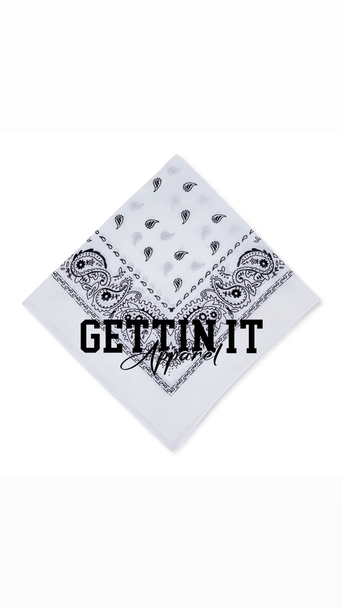 gettin it bandana