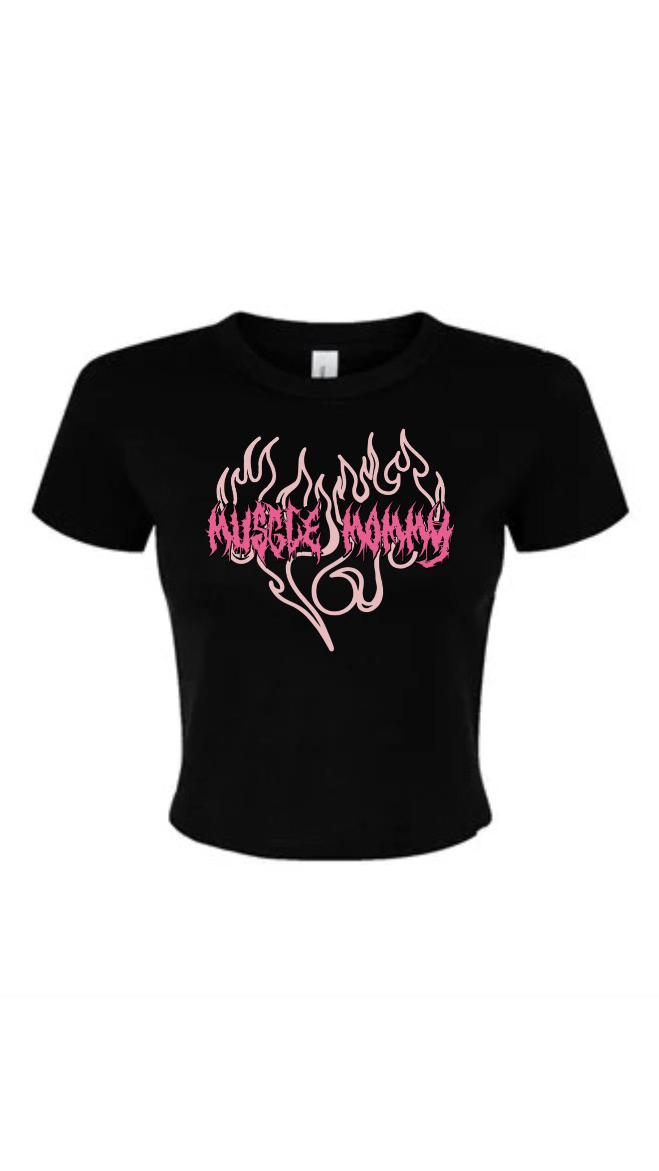 muscle mommy crop top