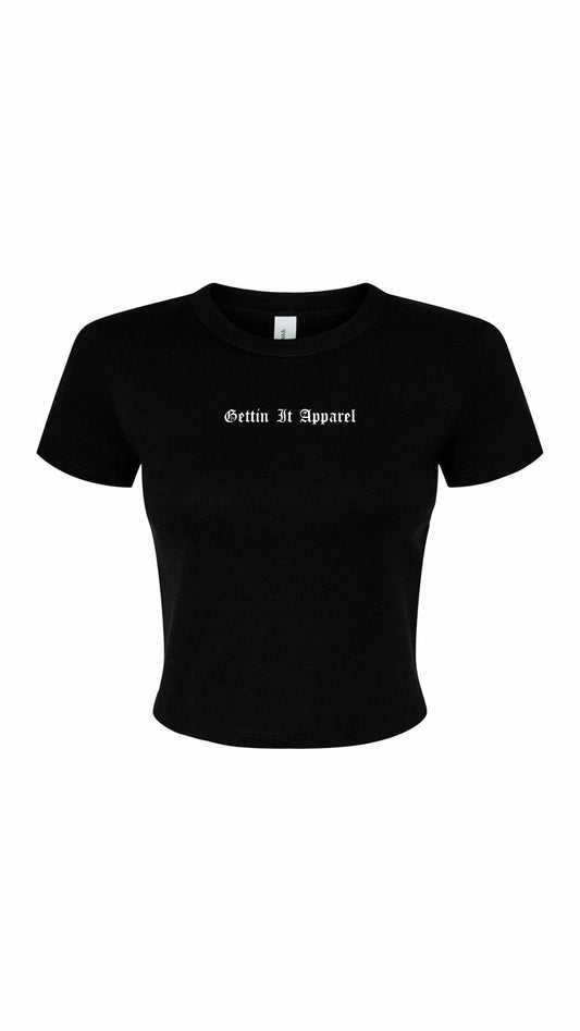 micro rib baby tee